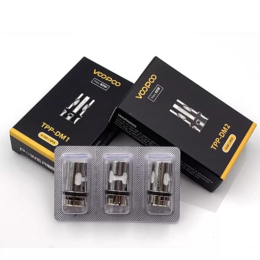 Top Voopoo Drag 3 X Plus TPP Mesh Coils DM1 0.15ohm TPP-DM2 0.2ohm Replacement Coil Head for Drag 3 Drag X Plus Pod Mod Vape Kit Core
Top Voopoo Drag 3 X Plus TPP Mesh Coils DM1 0.15ohm TPP-DM2 0.2ohm Replacement Coil Head for Drag 3 Drag X Plus Pod Mod Vape Kit Core
