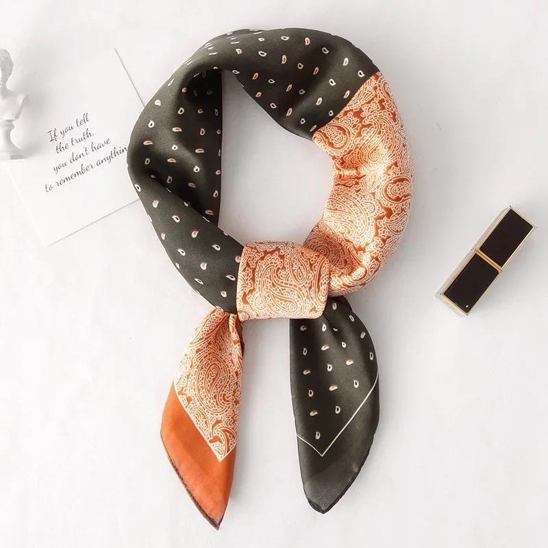 Scarves Women Bubble Silk Scarf Hijab Fashion Wrap Printe Shawls Headband Hijabs Brand Bandana Foulard Square 70*70cm, Blue;gray
Scarves Women Bubble Silk Scarf Hijab Fashion Wrap Printe Shawls Headband Hijabs Brand Bandana Foulard Square 70*70cm, Blue;gray