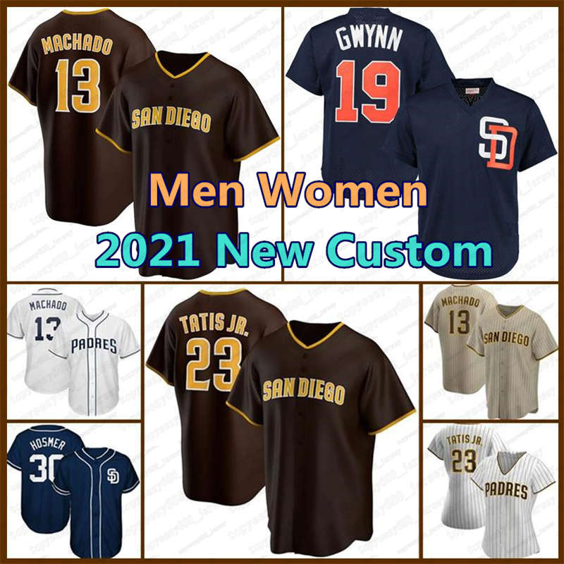 Custom 23 Fernando Tatis Jr.Jersey 13 Manny Machado Baseball 19 Tony Gwynn Padres 51 Trevor Hoffman 11 Yu Darvish 30 Eric Hosmer Women, Women custom new cool base(jiaoshi)
Custom 23 Fernando Tatis Jr.Jersey 13 Manny Machado Baseball 19 Tony Gwynn Padres 51 Trevor Hoffman 11 Yu Darvish 30 Eric Hosmer Women, Women custom new cool base(jiaoshi)