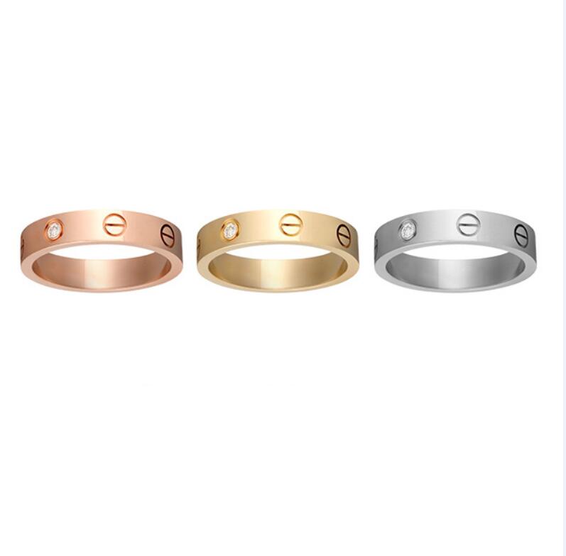 4mm 5mm Designer Titanium Steel Silver Love Ring Men and Women Rose Gold Ring-s Lovers Luxury Couple Rings for Gift with Velvet Bag CT001, Golden;silver
4mm 5mm Designer Titanium Steel Silver Love Ring Men and Women Rose Gold Ring-s Lovers Luxury Couple Rings for Gift with Velvet Bag CT001, Golden;silver