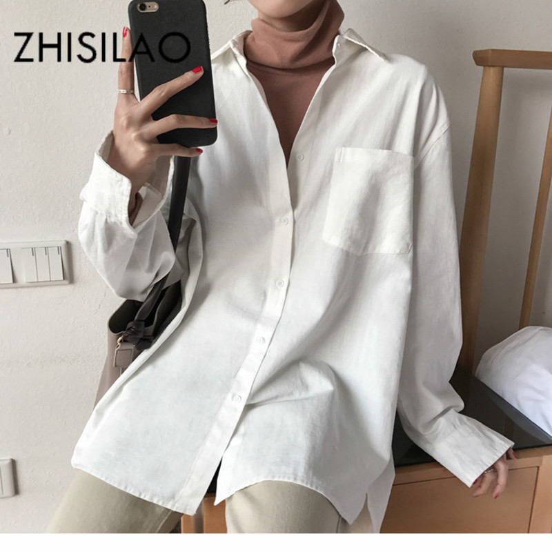 ZHISILAO Chic Solid Shirts Long Sleeve Cotton Linen Blouse Plus Size Shirts Oversize White Blouse Maxi Boyfriends Chemisier, Blue
ZHISILAO Chic Solid Shirts Long Sleeve Cotton Linen Blouse Plus Size Shirts Oversize White Blouse Maxi Boyfriends Chemisier, Blue