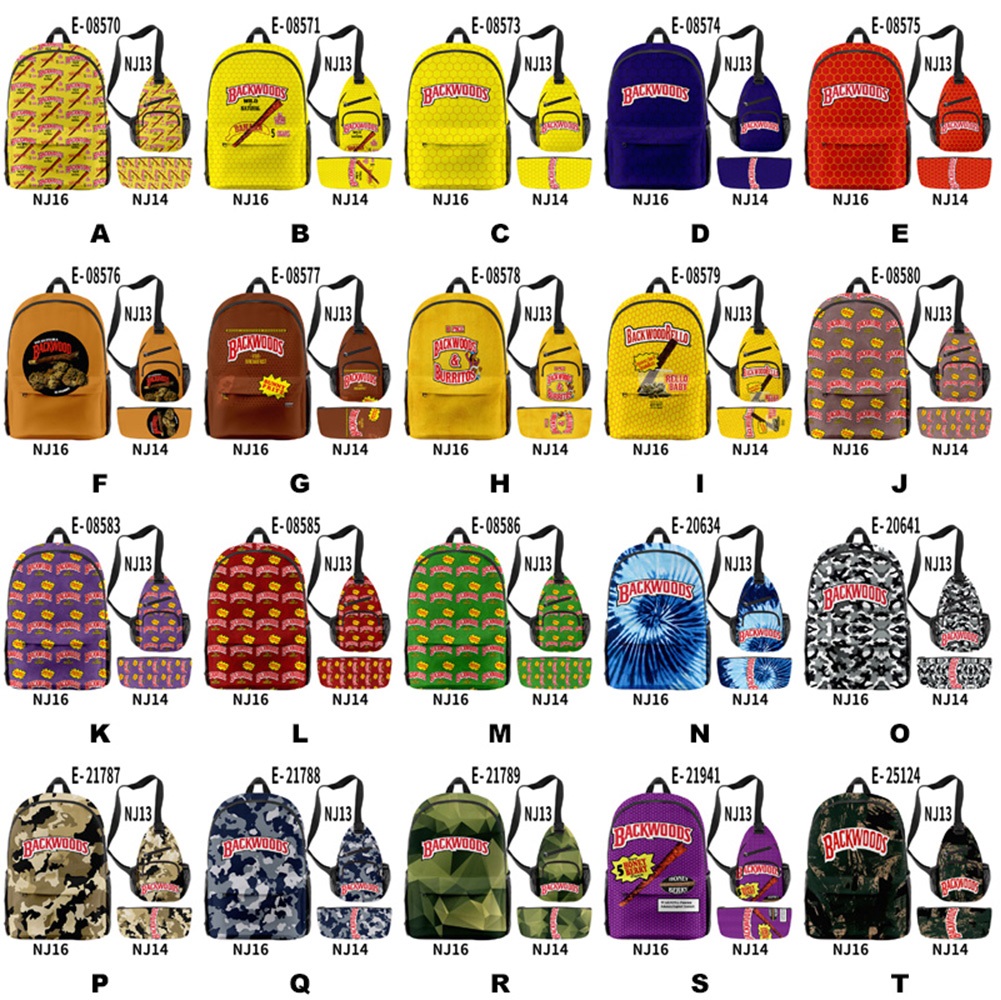 Backwoods Cookie Backpack Shoulder Pack Pen Bag 3pcs Traveling School Bags For Cigar Packs Laptop Outdoor Hiking Fast Delivery
Backwoods Cookie Backpack Shoulder Pack Pen Bag 3pcs Traveling School Bags For Cigar Packs Laptop Outdoor Hiking Fast Delivery