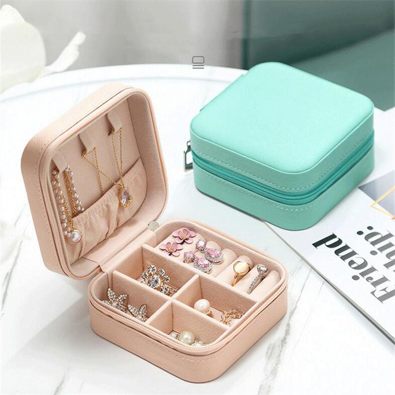 Storage Boxes & Bins Simple And Convenient Jewelry Box Home Travel Earrings Necklace Ring Princess
Storage Boxes & Bins Simple And Convenient Jewelry Box Home Travel Earrings Necklace Ring Princess