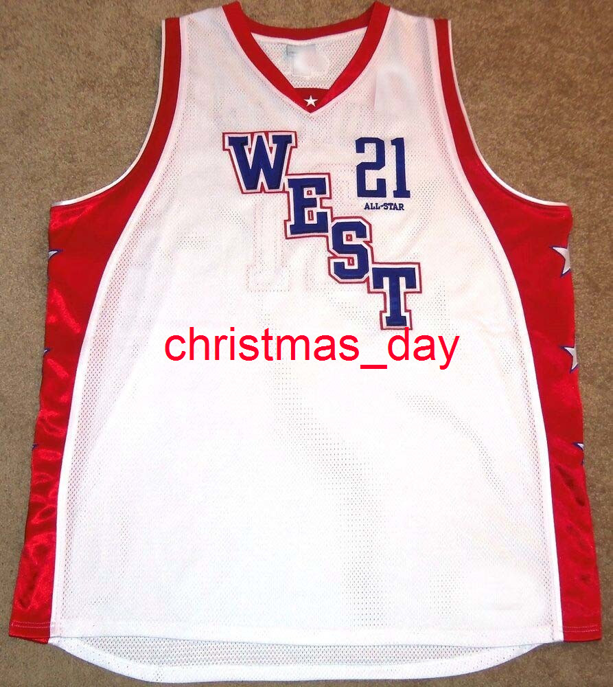 TIM DUNCAN WEST 2004 ALL-STAR JERSEY Stitched Custom Any Name Number XS-6XL Basketball Jersey, Black
TIM DUNCAN WEST 2004 ALL-STAR JERSEY Stitched Custom Any Name Number XS-6XL Basketball Jersey, Black