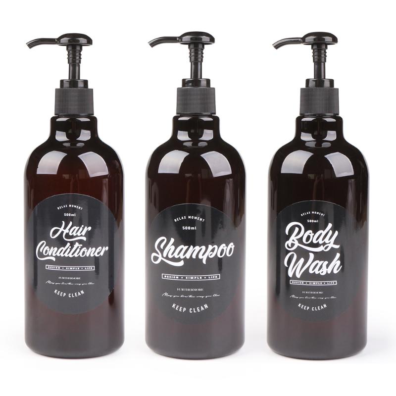 Liquid Soap Dispenser 500ml Empty Bottle For Body Wash Shampoo Hair Conditioner Nordic Hand Bath Jar Brown Plastic Storage
Liquid Soap Dispenser 500ml Empty Bottle For Body Wash Shampoo Hair Conditioner Nordic Hand Bath Jar Brown Plastic Storage