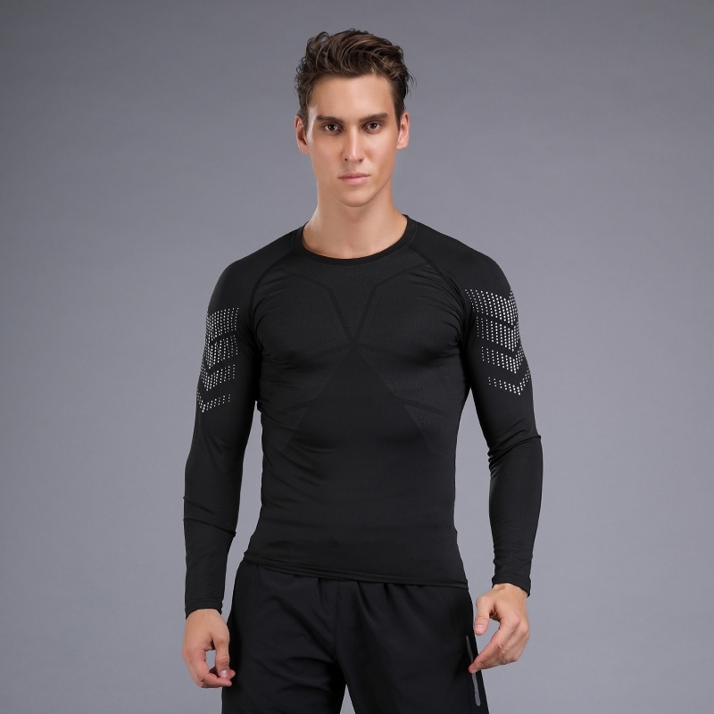 2021Autumn and winter outdoor running sports jacket men's long sleeve fitness fast dry compression basketball training suit1
2021Autumn and winter outdoor running sports jacket men's long sleeve fitness fast dry compression basketball training suit1