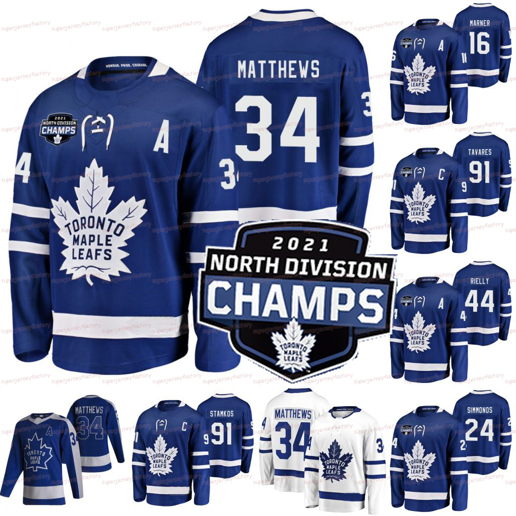 Toronto Maple Leafs 2021 North Division Champions Jersey Joe Thornton Auston Matthews Mitch Marner William Nylander Morgan Rielly Frederik A, Black;red
Toronto Maple Leafs 2021 North Division Champions Jersey Joe Thornton Auston Matthews Mitch Marner William Nylander Morgan Rielly Frederik A, Black;red