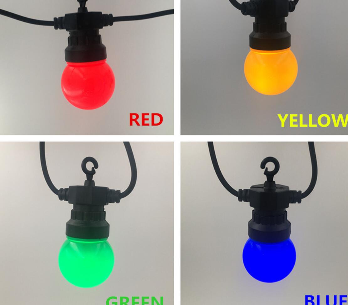 G50 bulb light string LED outdoor garden decoration lantern string wedding holiday marquee string waterproof IP65