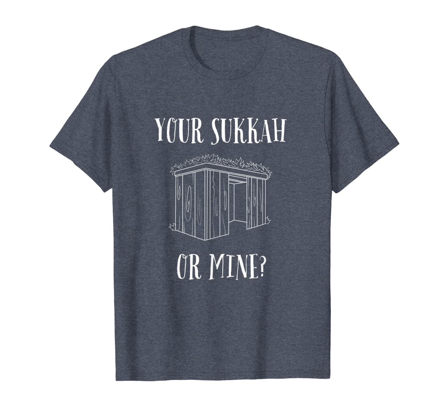 jewish tshirt sukkot t-shirt hebrew sukkah t, White;black