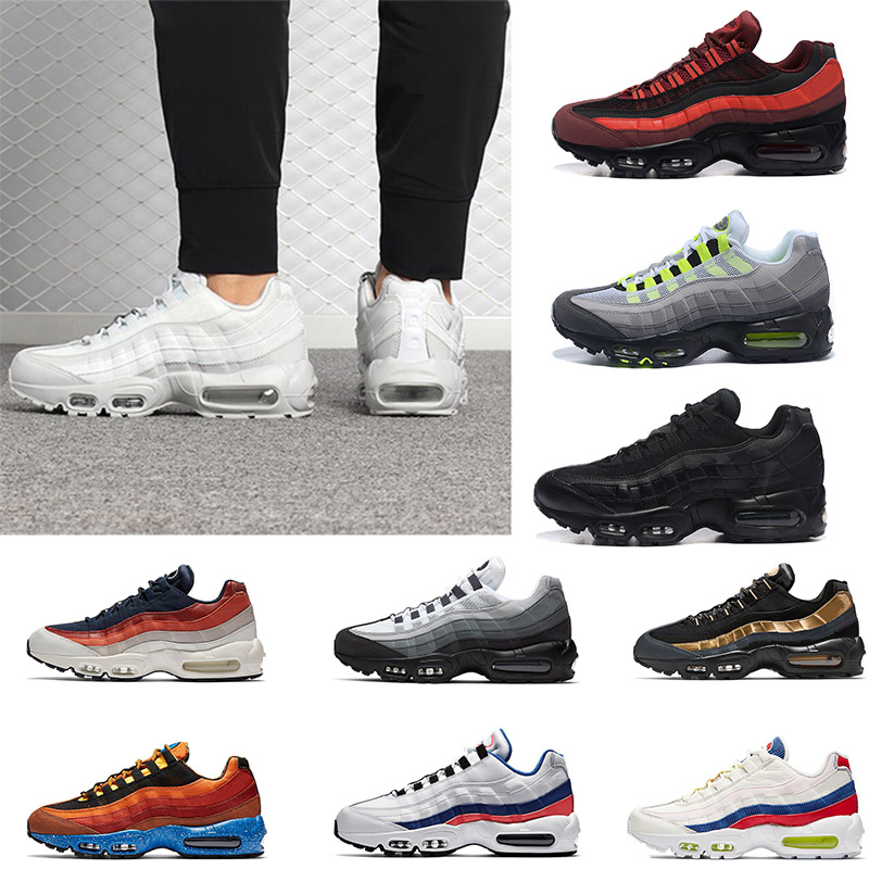 95 Shoes mens Chaussures de course Triple Noir Blanc Laser Fuchsia rouge Orbit Aqua Neon Formatrices Baskets Sports Taille 36-46, 28
95 Shoes mens Chaussures de course Triple Noir Blanc Laser Fuchsia rouge Orbit Aqua Neon Formatrices Baskets Sports Taille 36-46, 28