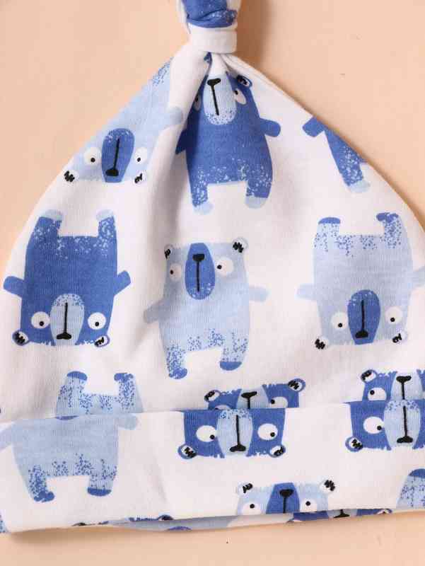 3pcs Baby Cartoon Graphic Hat SHE03