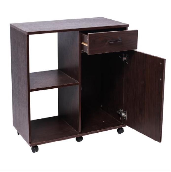 2022 Boxes & Bins Printer Stand with Storage Wooden Under Desk Cabinet Drawers Home Office Furniture