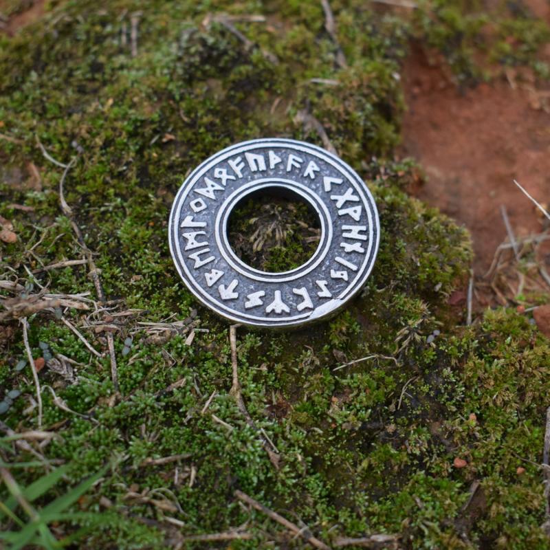 Chains Stainless Steel Elder Futhark Runes Vintage Jewelry Runic Vegvisir Compass Pendant Viking Necklace Men Norse Amulet Talisman, Silver
Chains Stainless Steel Elder Futhark Runes Vintage Jewelry Runic Vegvisir Compass Pendant Viking Necklace Men Norse Amulet Talisman, Silver