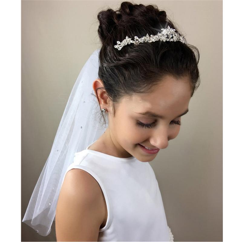 Bridal Veils 2021 White Ivory Wedding Flower Girls First Communion Children Kids Beaded Tulle Veil With Comb Voile Fille De Fleur
Bridal Veils 2021 White Ivory Wedding Flower Girls First Communion Children Kids Beaded Tulle Veil With Comb Voile Fille De Fleur