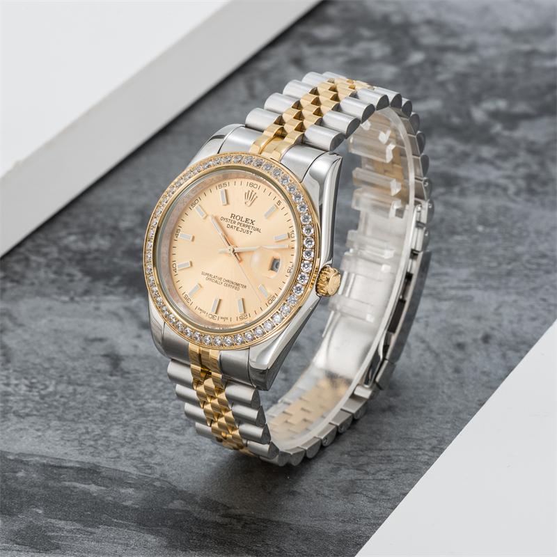 Rolex 2021 montre de luxe men's automatic mechanical watch silver strap sapphire glass all stainless steel waterproof watch, Slivery;brown
Rolex 2021 montre de luxe men's automatic mechanical watch silver strap sapphire glass all stainless steel waterproof watch, Slivery;brown
