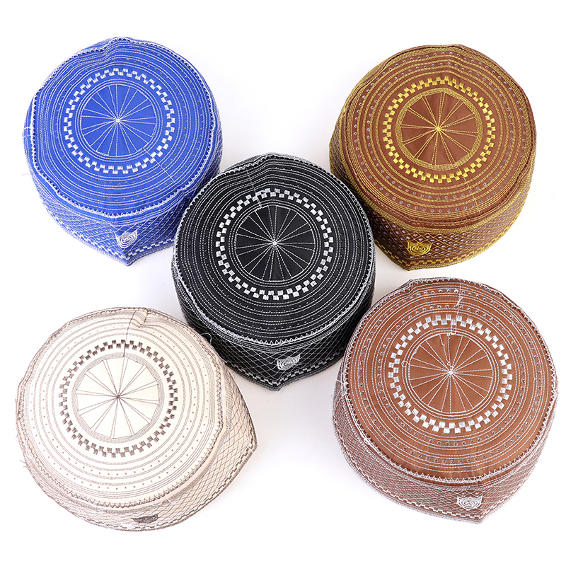 2021 Muslim Hats Cotton Embroidery Arab Men Prayer Hat Musliman Turban Man Hijab Bonnet Saudi Arabian Islam Jewish India Caps, Bg
2021 Muslim Hats Cotton Embroidery Arab Men Prayer Hat Musliman Turban Man Hijab Bonnet Saudi Arabian Islam Jewish India Caps, Bg