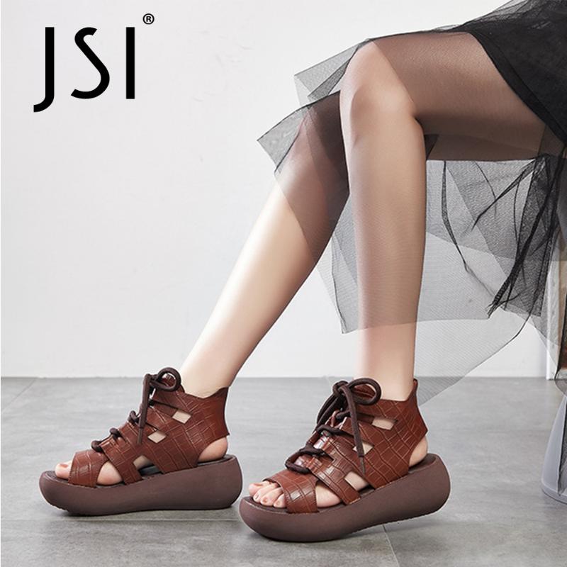 Genuine Leather Summer Women Shoes Gladiator Platform Retro Style Casual Round Toe Comfortable Dressing Sandals VO172 Dress, Black
Genuine Leather Summer Women Shoes Gladiator Platform Retro Style Casual Round Toe Comfortable Dressing Sandals VO172 Dress, Black