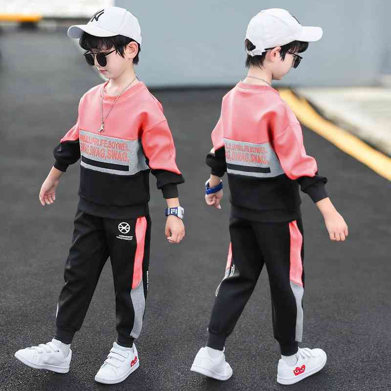 Boys' sweater big boys' 2021 spring new children's wear exotic sports two piece set fashion 77
Boys' sweater big boys' 2021 spring new children's wear exotic sports two piece set fashion 77