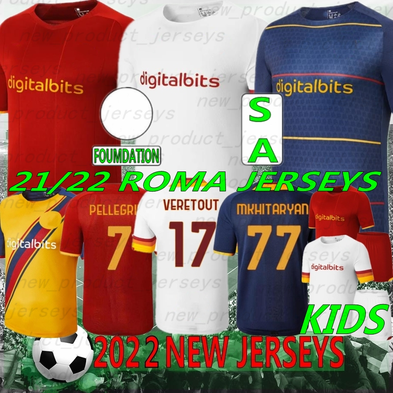 21/22 Thai AS Soccer jerseys PELLEGRINI ZANIOLO ABRAHAM Afena C.Perez SHOMURODOV KUMBULLA VERETOUT EL SHAARAWY Ibañez Mancini men kids kits shirts JERSEY, Black
21/22 Thai AS Soccer jerseys PELLEGRINI ZANIOLO ABRAHAM Afena C.Perez SHOMURODOV KUMBULLA VERETOUT EL SHAARAWY Ibañez Mancini men kids kits shirts JERSEY, Black