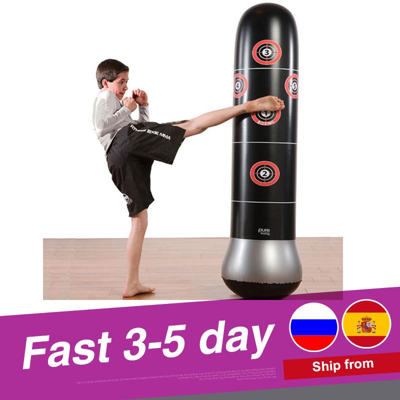 Boxing Inflatable Sandbag 160cm Tumbler Training Punch Bag Bounce Back Air Inflation Punchbag Child Sand
Boxing Inflatable Sandbag 160cm Tumbler Training Punch Bag Bounce Back Air Inflation Punchbag Child Sand