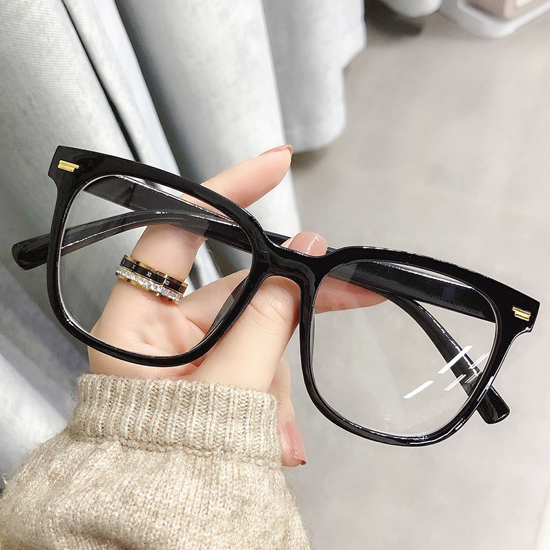 Trendy Fashion Glasses Frame Large Frame Anti-Blue Light Myopia New Glasses Glasses for Men and Women, White;black
Trendy Fashion Glasses Frame Large Frame Anti-Blue Light Myopia New Glasses Glasses for Men and Women, White;black
