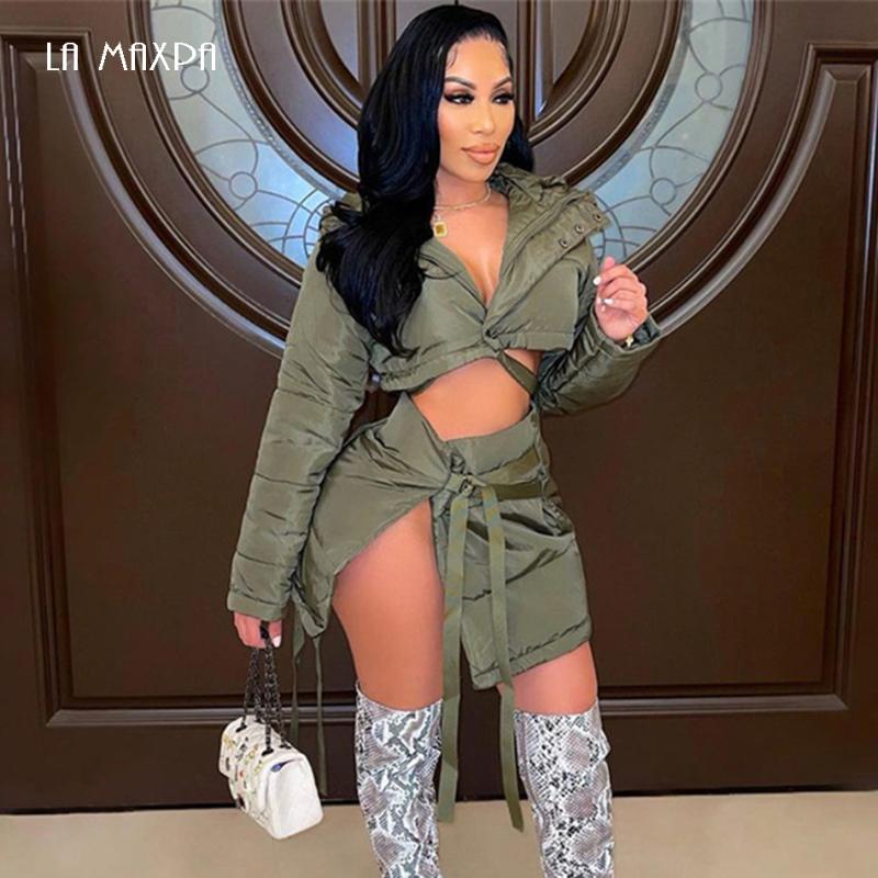 Two Piece Dress 2021 Winter Women'S Fashion Long-Sleeved Hooded Warm Cotton Jacket With Short Skirt Suit Sexy Hollow Casual Set, White
Two Piece Dress 2021 Winter Women'S Fashion Long-Sleeved Hooded Warm Cotton Jacket With Short Skirt Suit Sexy Hollow Casual Set, White