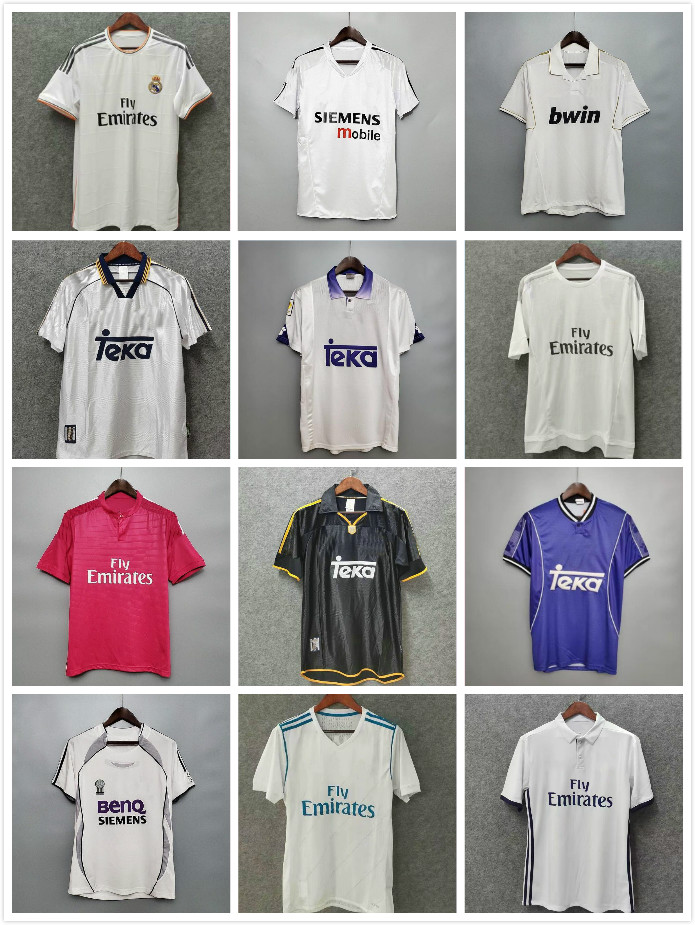 1998 2000 2004 2005 2013 Real Madrid Retro 04 05 Soccer jersey classic 2011 2012 ZIDANE RONALDO RAUL KAKA BECKHAM Robinho football shirt
1998 2000 2004 2005 2013 Real Madrid Retro 04 05 Soccer jersey classic 2011 2012 ZIDANE RONALDO RAUL KAKA BECKHAM Robinho football shirt