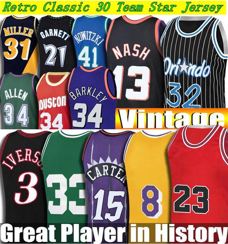 Retro stitched Jersey Men S-6XL 1 Hardaway 3 Iverson 8 Smith 12 Stockton 15 Carter 35 Durant 13 Nash 30 Curry 33 Pippen 55 Mutombo 91 Rodman 1984-2020 Classic Jerseys, Picture 8
Retro stitched Jersey Men S-6XL 1 Hardaway 3 Iverson 8 Smith 12 Stockton 15 Carter 35 Durant 13 Nash 30 Curry 33 Pippen 55 Mutombo 91 Rodman 1984-2020 Classic Jerseys, Picture 8