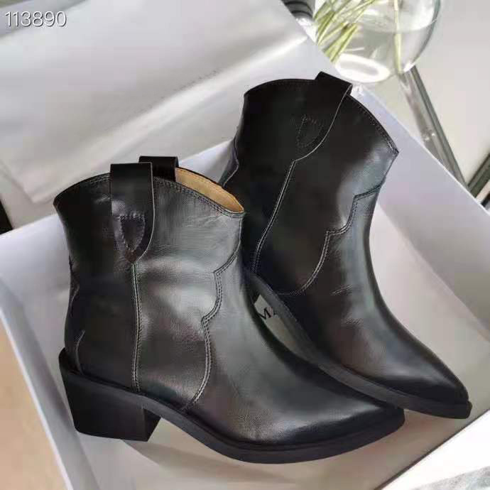 Black Isabel Paris Marant Ankle Boots Genuine Leather Dewina Fashion Show Catwalk Shoes
Black Isabel Paris Marant Ankle Boots Genuine Leather Dewina Fashion Show Catwalk Shoes