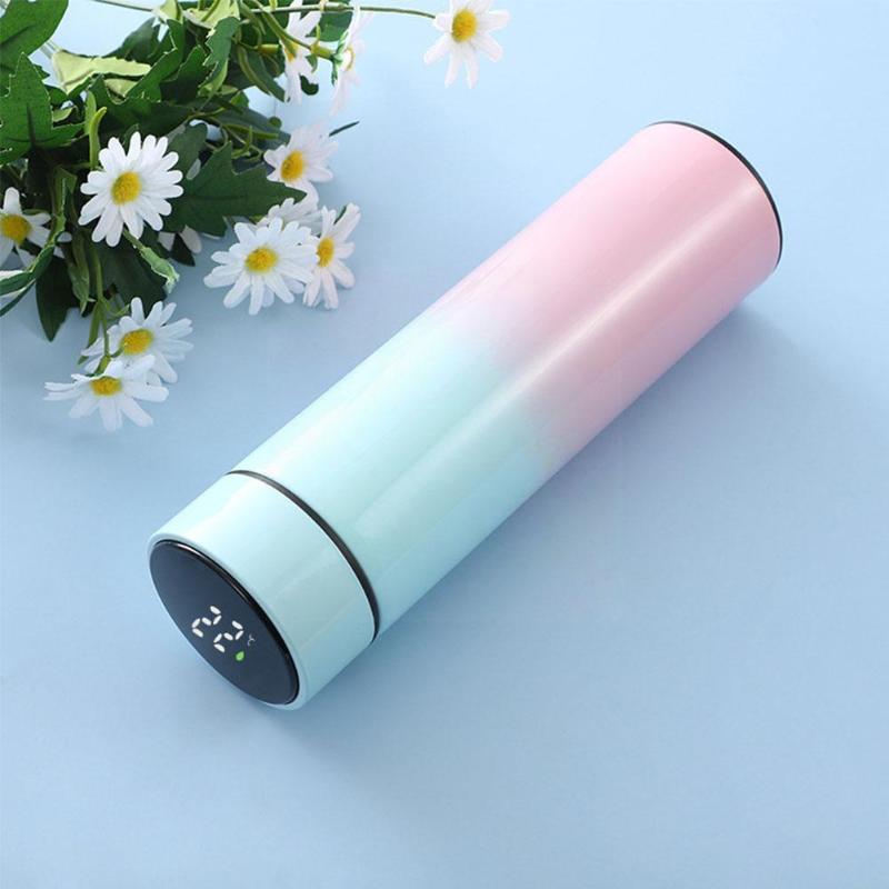 Water Bottles Steel Smart Bottle Led Digital Temperature Display 500ML For Student Business Cup Coffee Tea Milk Travel A2K5
Water Bottles Steel Smart Bottle Led Digital Temperature Display 500ML For Student Business Cup Coffee Tea Milk Travel A2K5