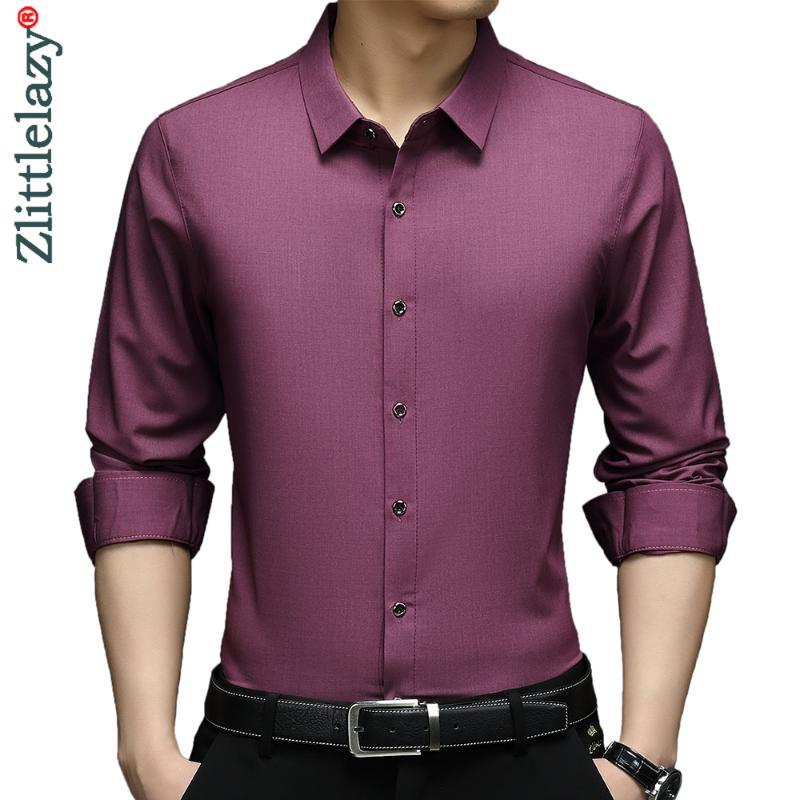 Men's Casual Shirts 2021 Brand Designer Solid Mens For Men Clothing Korean Fashion Long Sleeve Shirt Luxury Dress Clothes Jersey 23601, White;black
Men's Casual Shirts 2021 Brand Designer Solid Mens For Men Clothing Korean Fashion Long Sleeve Shirt Luxury Dress Clothes Jersey 23601, White;black
