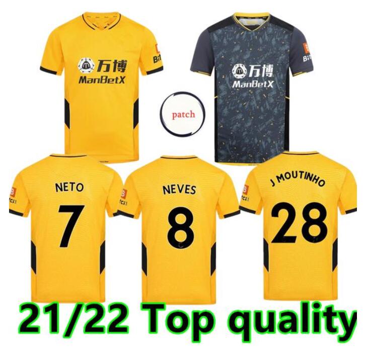 2021 2022 wolves semedo soccer jerseys neto 21 22 podence coady raul neves wolverhampton football kit shirt j.moutinho adama uniforms, Black;yellow
2021 2022 wolves semedo soccer jerseys neto 21 22 podence coady raul neves wolverhampton football kit shirt j.moutinho adama uniforms, Black;yellow