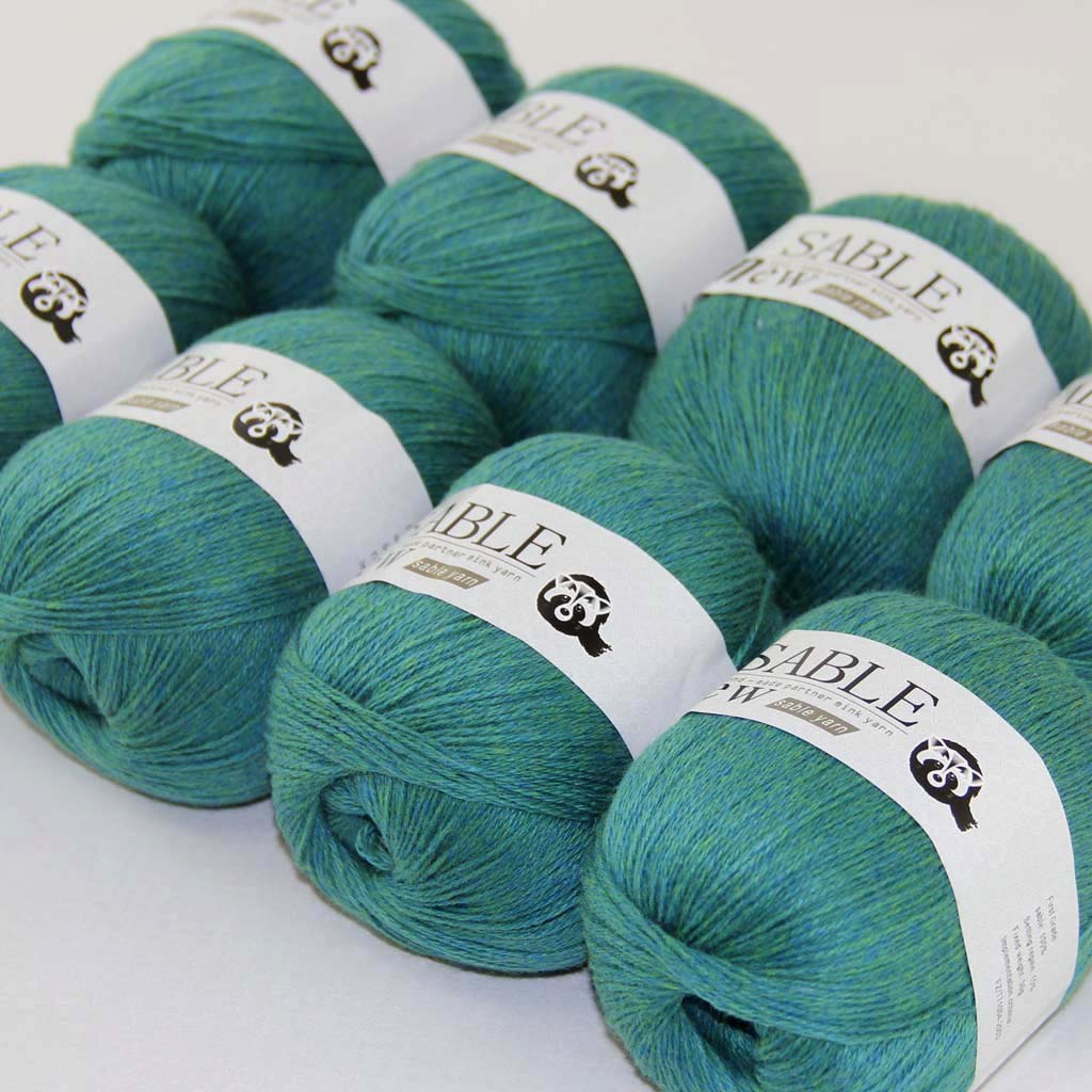 Sale 8ballsX50g Super Soft Pure Sable Cashmere yarn Wrap Shawls Hand Knitted Wool Crochet Green Yellow 243-34-8, Multi-colored
Sale 8ballsX50g Super Soft Pure Sable Cashmere yarn Wrap Shawls Hand Knitted Wool Crochet Green Yellow 243-34-8, Multi-colored