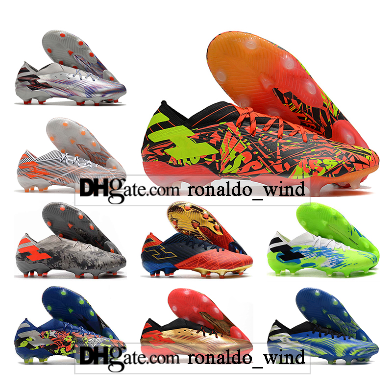 GIFT BAG Mens Low Ankle Football Boots Nemeziz 19.1 FG Firm Ground Cleats Outdoor Messi Soccer Shoes, Color 1
GIFT BAG Mens Low Ankle Football Boots Nemeziz 19.1 FG Firm Ground Cleats Outdoor Messi Soccer Shoes, Color 1