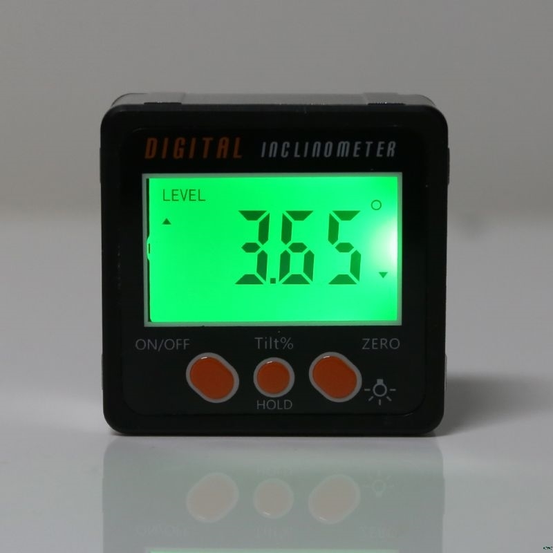 Digital Inclinometer Electronic Grade Book Aluminium Laying Shell Bevel Box Corner Gauge Meter Lcd screen