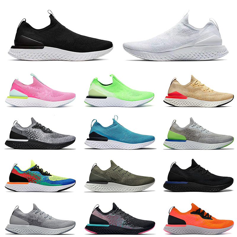 Wholesale 2021 EPIC React Running Shoes Sneakers FLY KNIT Breathable Mens Women Belgium ALL White Black Club Gold Tennis Trainers EUR 36-45
Wholesale 2021 EPIC React Running Shoes Sneakers FLY KNIT Breathable Mens Women Belgium ALL White Black Club Gold Tennis Trainers EUR 36-45