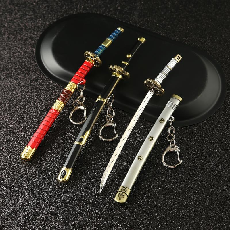Keychains Anime One Piece Keychain Roronoa Zoro Sword Key Chain Ring Men Car Bag Chaveiro Fashion Jewelry
Keychains Anime One Piece Keychain Roronoa Zoro Sword Key Chain Ring Men Car Bag Chaveiro Fashion Jewelry