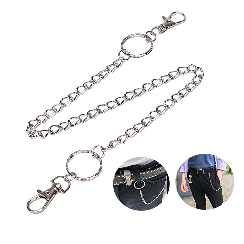 Keychains Punk Hip-hop Trendy Belt Key Chain Waist Pants Men Woman Jeans Long Metal Clothing Accessories Jewelry 8 Styles
Keychains Punk Hip-hop Trendy Belt Key Chain Waist Pants Men Woman Jeans Long Metal Clothing Accessories Jewelry 8 Styles
