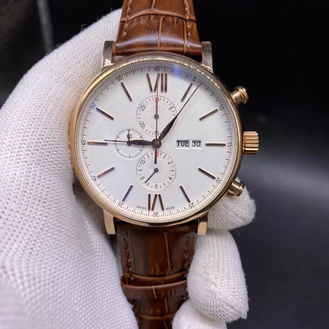 Casual Big Dial Men's Quartz Watch Leather Strap Casual Business Style Automatic Date, White face
Casual Big Dial Men's Quartz Watch Leather Strap Casual Business Style Automatic Date, White face