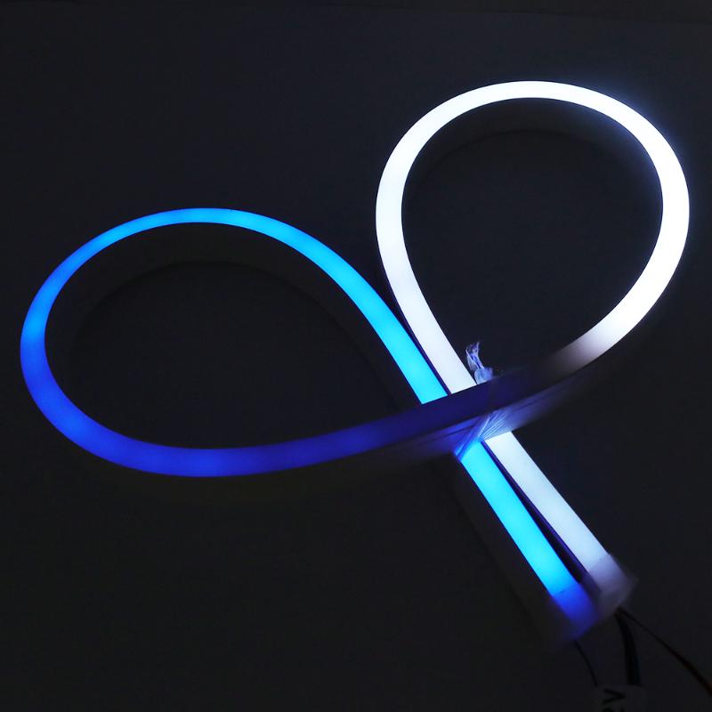 Strips 12V WS2811 IC RGB Neon Strip Full Color LED Light Waterproof Sign Rope Tape Lamp Lighting With Power Supply 1-5m
Strips 12V WS2811 IC RGB Neon Strip Full Color LED Light Waterproof Sign Rope Tape Lamp Lighting With Power Supply 1-5m