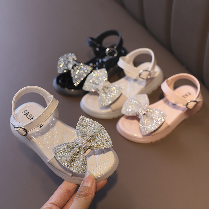 Summer Baby Girls Sandals Rhinestone Bowknot Princess Sandals Children Birthday Party Shoes Kids Sandals Infant Toddler Shoes, Beige
Summer Baby Girls Sandals Rhinestone Bowknot Princess Sandals Children Birthday Party Shoes Kids Sandals Infant Toddler Shoes, Beige