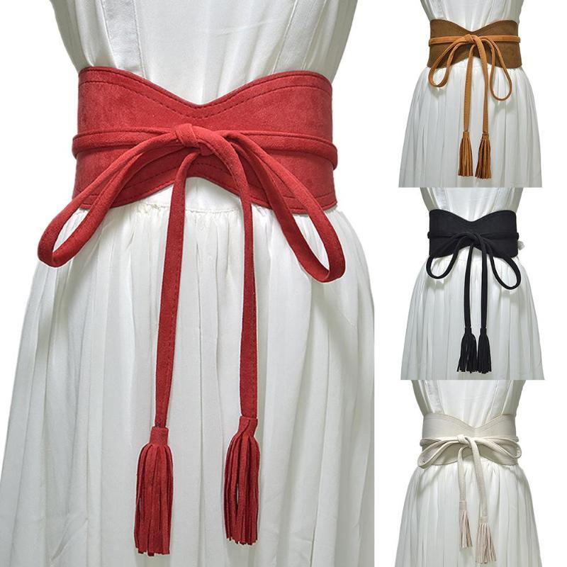 Belts Sash Fashion Girdle Wide Belt For Women Solid Color Faux Leather Tassel Bow Tie Corset Waistband, Black;brown
Belts Sash Fashion Girdle Wide Belt For Women Solid Color Faux Leather Tassel Bow Tie Corset Waistband, Black;brown