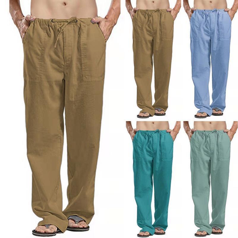 Solid Color Linen Trousers Elastic Waist Straight Loose Sports Running Pants Plus Size Men' Clothing Casual Comfortable, Khaki
Solid Color Linen Trousers Elastic Waist Straight Loose Sports Running Pants Plus Size Men' Clothing Casual Comfortable, Khaki