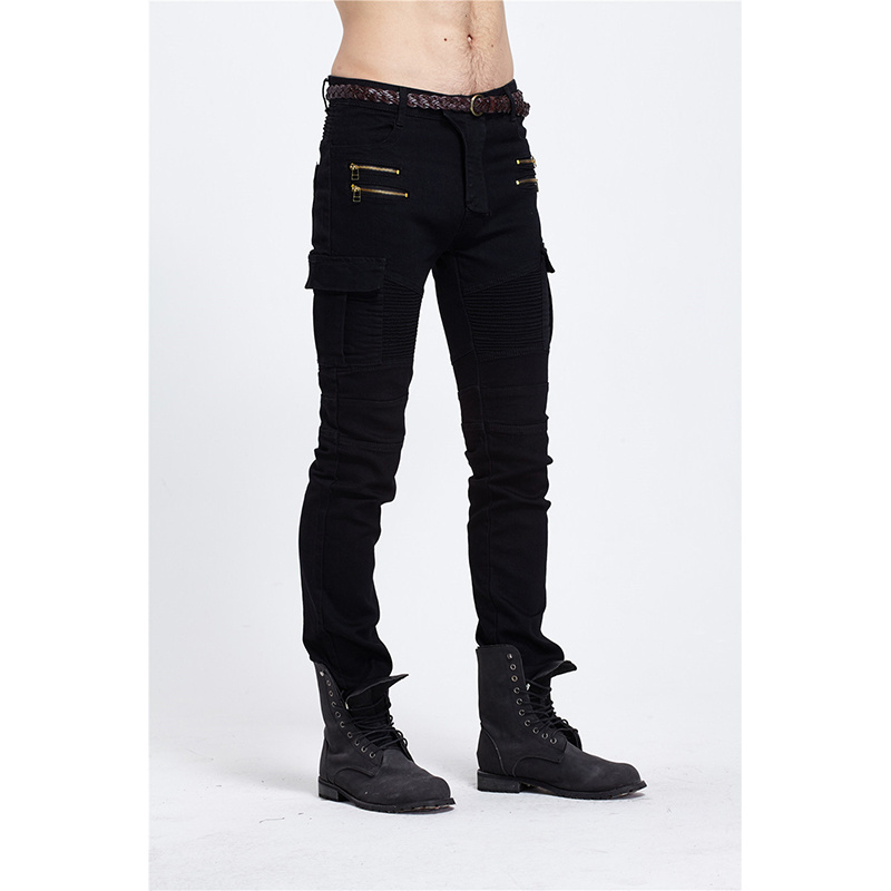 Cross-border New Style Foreign Trade Men's Fashion Trend Fold Stretch Jeans Men, Blue
Cross-border New Style Foreign Trade Men's Fashion Trend Fold Stretch Jeans Men, Blue