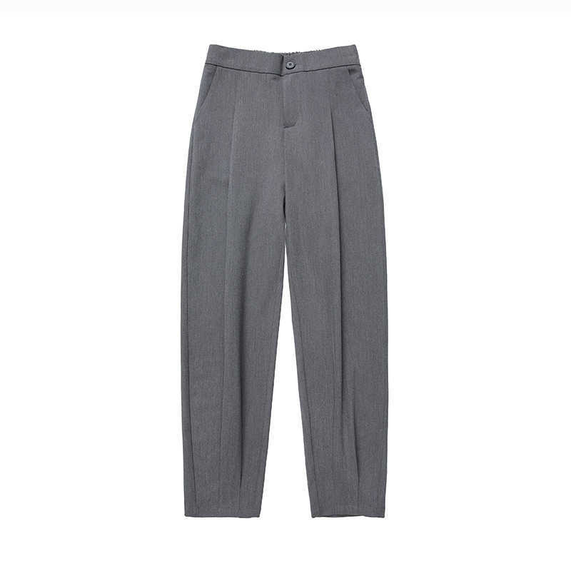 Elegant High Waist Women Harem Pants Spring Summer Loose Female Casual Pant Office Ladies Trouser Pantalons Capris 210601
