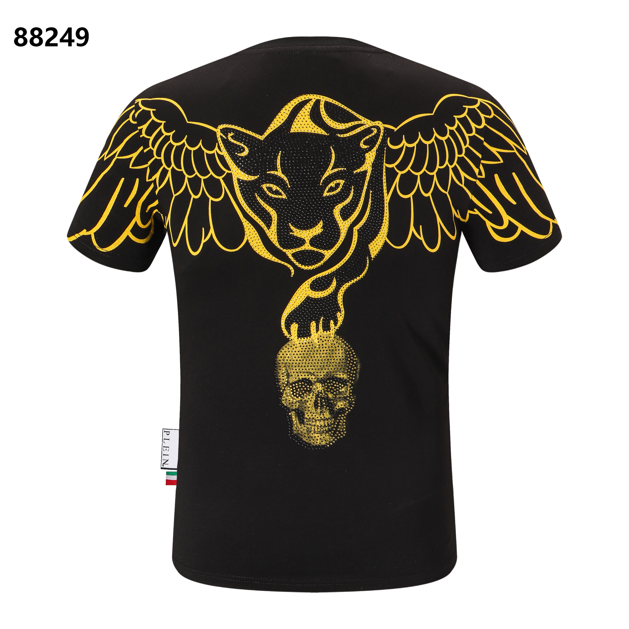 PLEIN BEAR T SHIRT Mens Designer Tshirts Rhinestone Skull Men T-shirts Classical High Quality Hip Hop Streetwear Tshirt Casual Top Tees PB 16547, Black
PLEIN BEAR T SHIRT Mens Designer Tshirts Rhinestone Skull Men T-shirts Classical High Quality Hip Hop Streetwear Tshirt Casual Top Tees PB 16547, Black