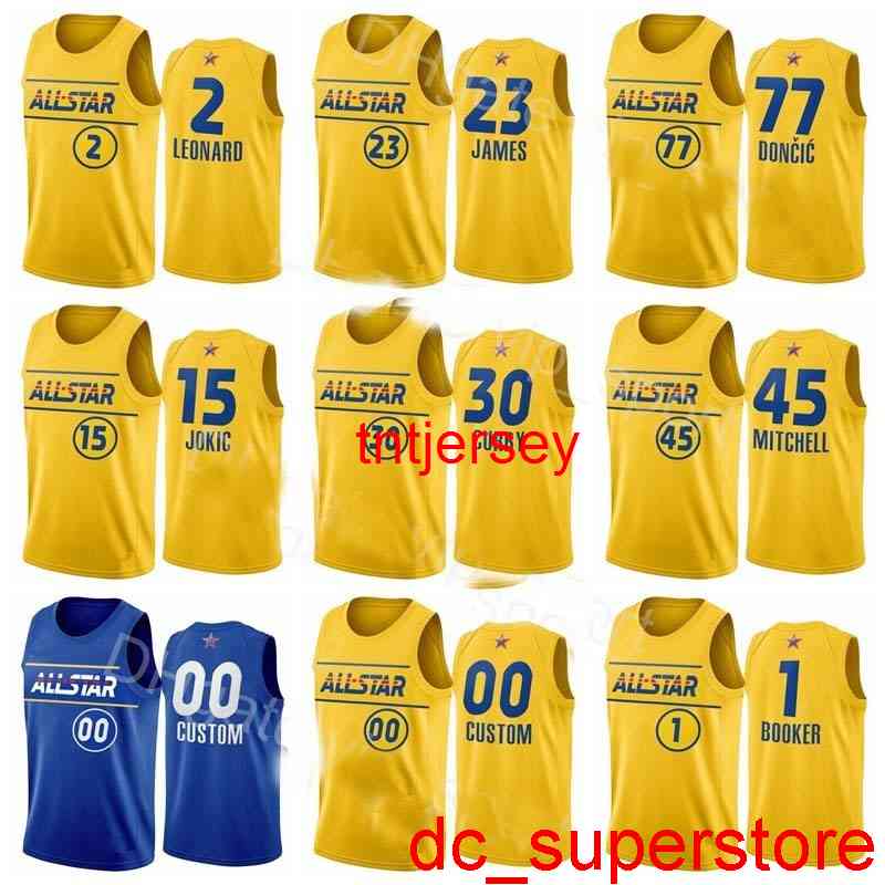 Basketball All-Star Jersey 2021 Stephen Curry LeBron Nikola James Luka Doncic Kawhi Leonard Damian Lillard Devin Booker Donovan Mitchell Men, Black
Basketball All-Star Jersey 2021 Stephen Curry LeBron Nikola James Luka Doncic Kawhi Leonard Damian Lillard Devin Booker Donovan Mitchell Men, Black