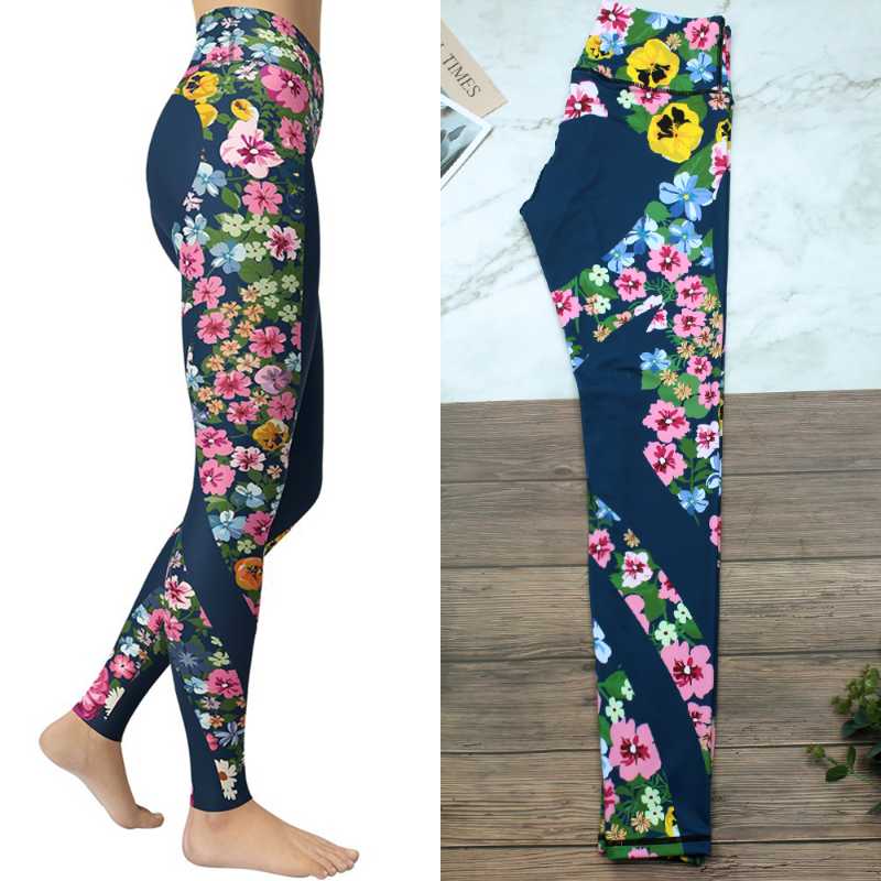 Yoga Outfit Color Flower Printed Pants Women's High Waist Navy Blue Heart-shaped Leggings Casual Workout Jogging Breathable Sweatpants
Yoga Outfit Color Flower Printed Pants Women's High Waist Navy Blue Heart-shaped Leggings Casual Workout Jogging Breathable Sweatpants