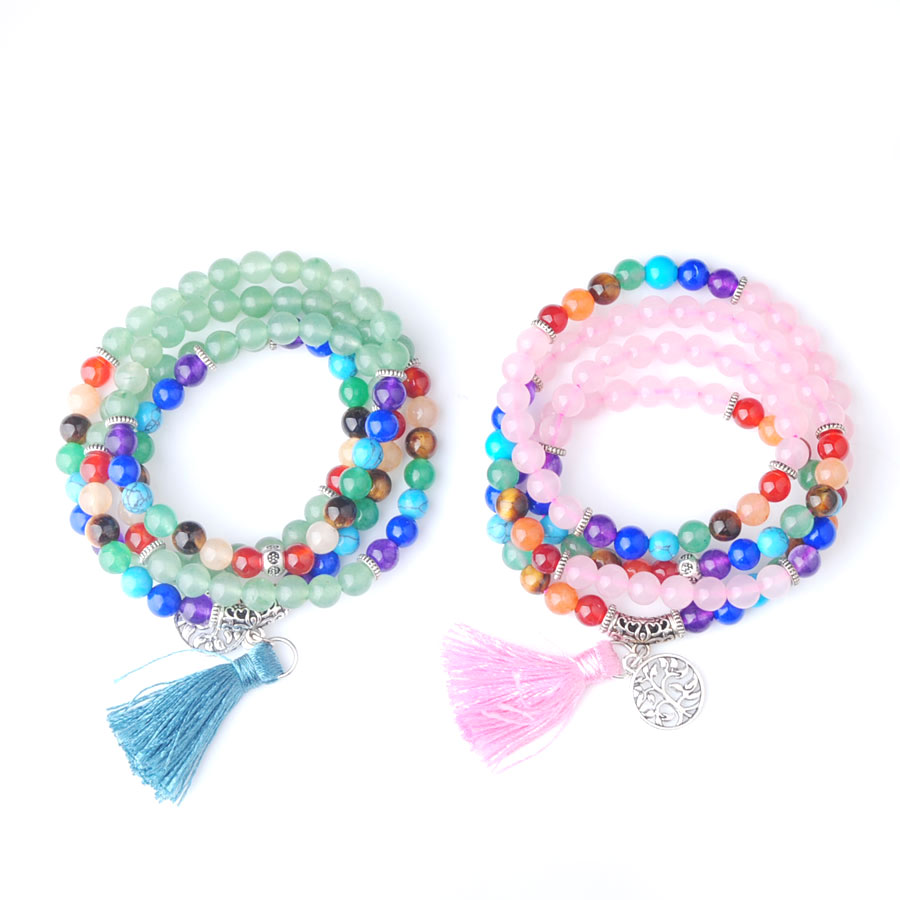 WOJIAER 108 Meditation Multi-layer Long Strands Bracelets 7 Chakra Yoga Natural Round Mala Beads Life Tree Tassel Jewelry DBK323
WOJIAER 108 Meditation Multi-layer Long Strands Bracelets 7 Chakra Yoga Natural Round Mala Beads Life Tree Tassel Jewelry DBK323