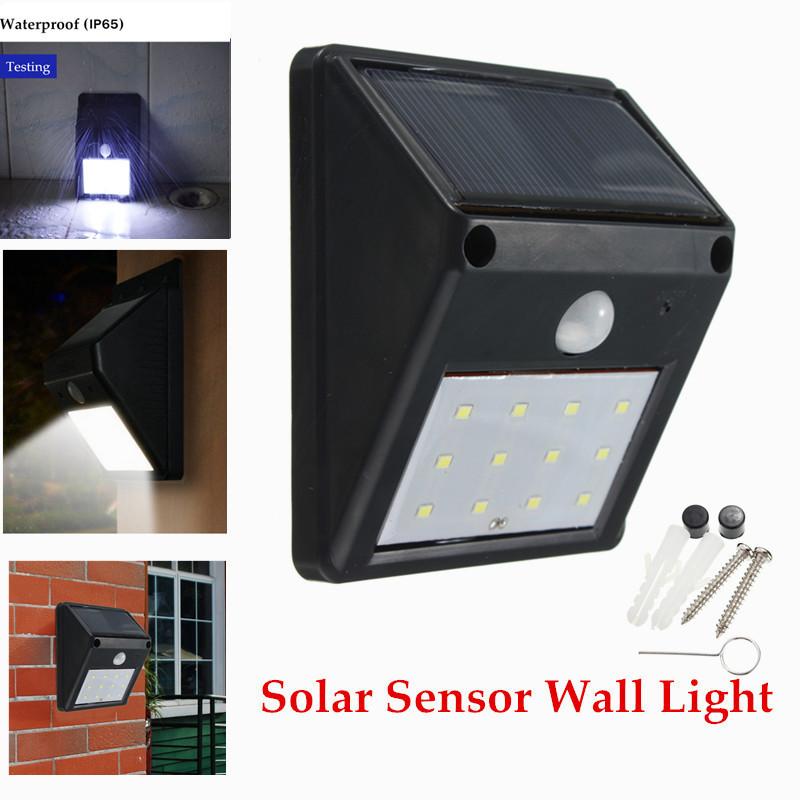 Solar Lamps 12 LED Light Power PIR Motion Sensor Garden Outdoor Pathway Sense Lamp Waterproof Wall
Solar Lamps 12 LED Light Power PIR Motion Sensor Garden Outdoor Pathway Sense Lamp Waterproof Wall
